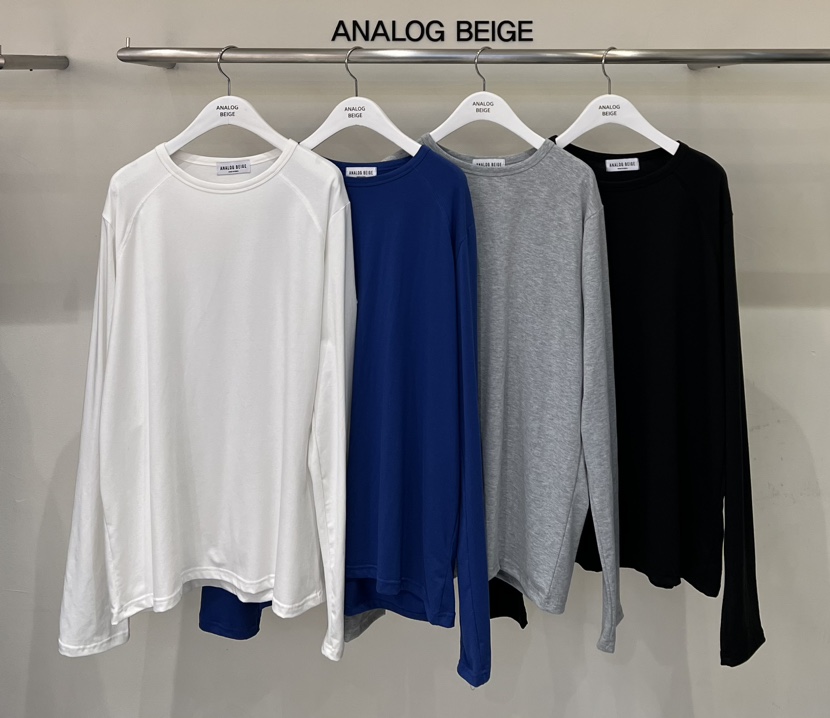 ANGLOG BEIGE韓國代購㊣女士新款休閑25秋冬熱賣推薦長袖T恤ANGLOG BEIGE長袖T恤