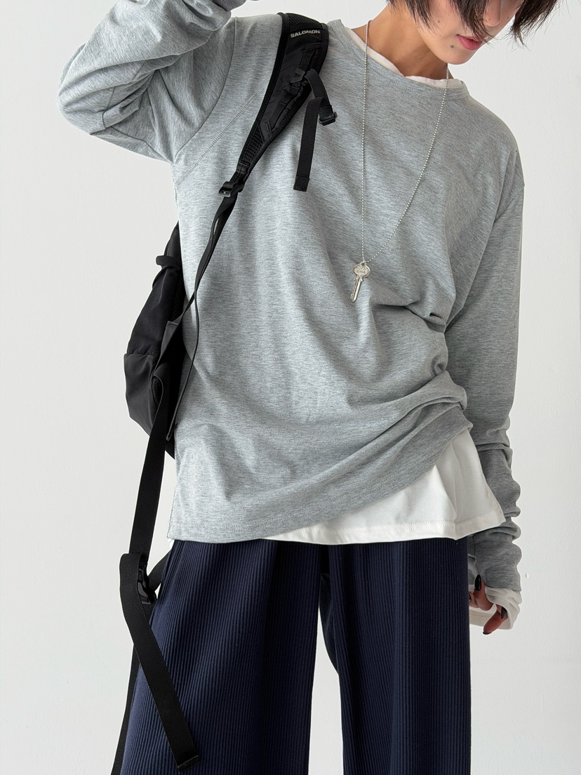 ANGLOG BEIGE韓國代購㊣女士新款休閑25秋冬熱賣推薦長袖T恤ANGLOG BEIGE長袖T恤圖色2