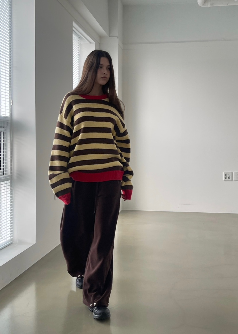 ANOTHER AVENUE東大門㊣代購女士新品人氣針織衫單排扣羊毛ANOTHER AVENUE針織衫