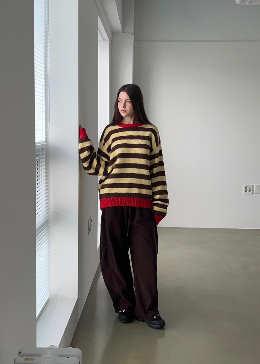 ANOTHER AVENUE東大門㊣代購女士新品人氣針織衫單排扣羊毛ANOTHER AVENUE針織衫