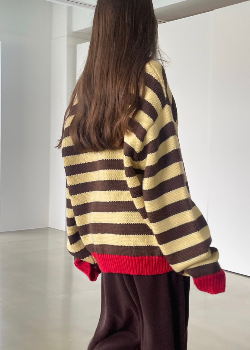 ANOTHER AVENUE東大門㊣代購女士新品人氣針織衫單排扣羊毛ANOTHER AVENUE針織衫