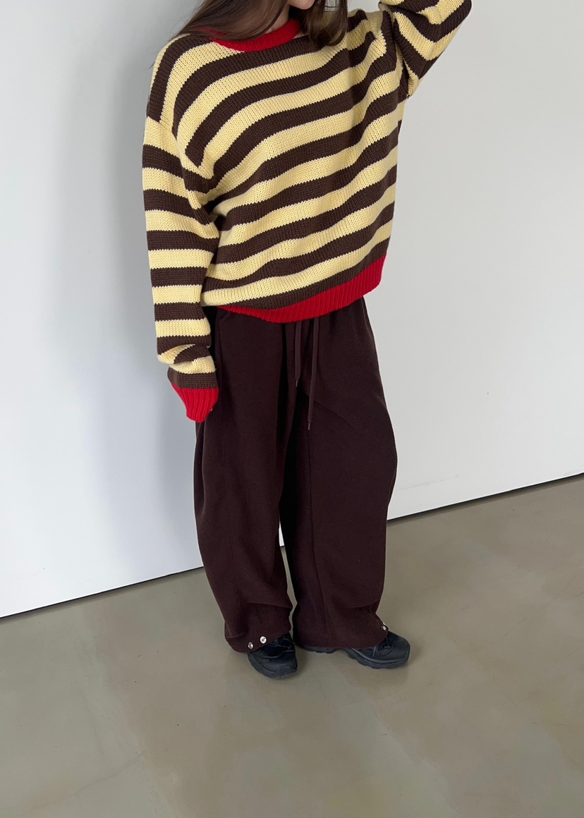 ANOTHER AVENUE東大門㊣代購女士新品人氣針織衫單排扣羊毛ANOTHER AVENUE針織衫