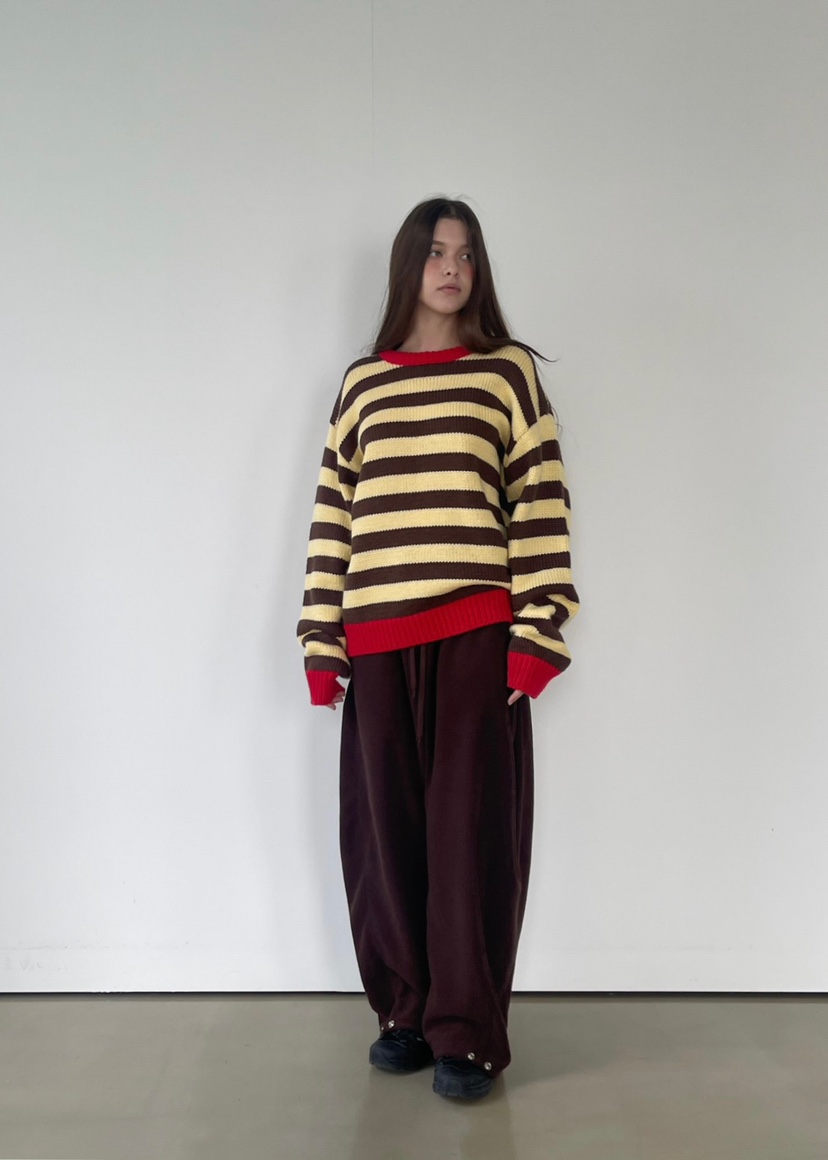 ANOTHER AVENUE東大門㊣代購女士新品人氣針織衫單排扣羊毛ANOTHER AVENUE針織衫