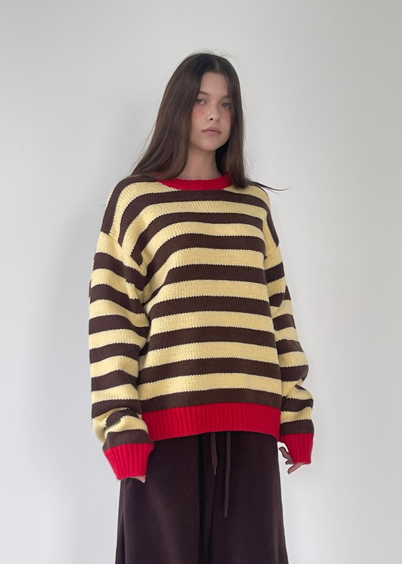 ANOTHER AVENUE東大門㊣代購女士新品人氣針織衫單排扣羊毛ANOTHER AVENUE針織衫