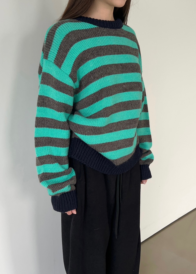 ANOTHER AVENUE東大門㊣代購女士新品人氣針織衫單排扣羊毛ANOTHER AVENUE針織衫