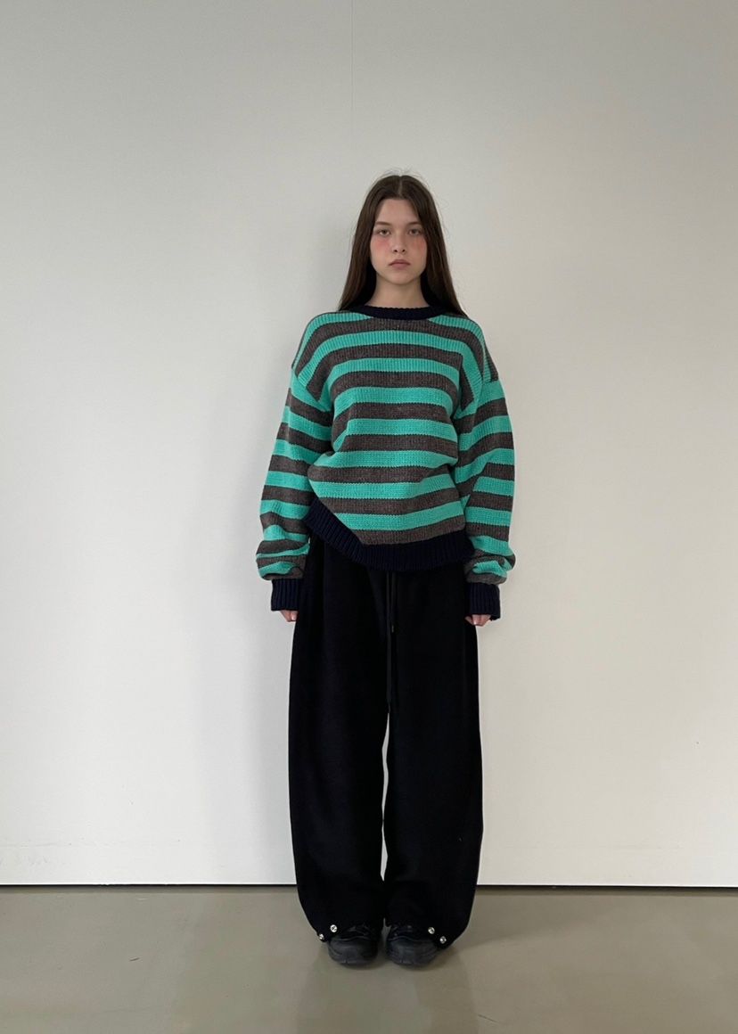 ANOTHER AVENUE東大門㊣代購女士新品人氣針織衫單排扣羊毛ANOTHER AVENUE針織衫