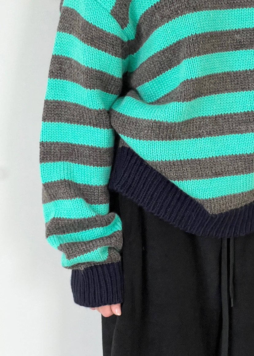 ANOTHER AVENUE東大門㊣代購女士新品人氣針織衫單排扣羊毛ANOTHER AVENUE針織衫