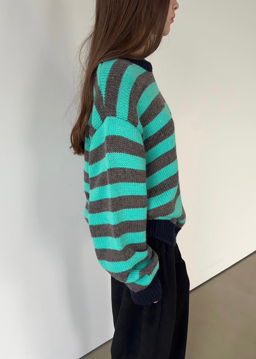 ANOTHER AVENUE東大門㊣代購女士新品人氣針織衫單排扣羊毛ANOTHER AVENUE針織衫