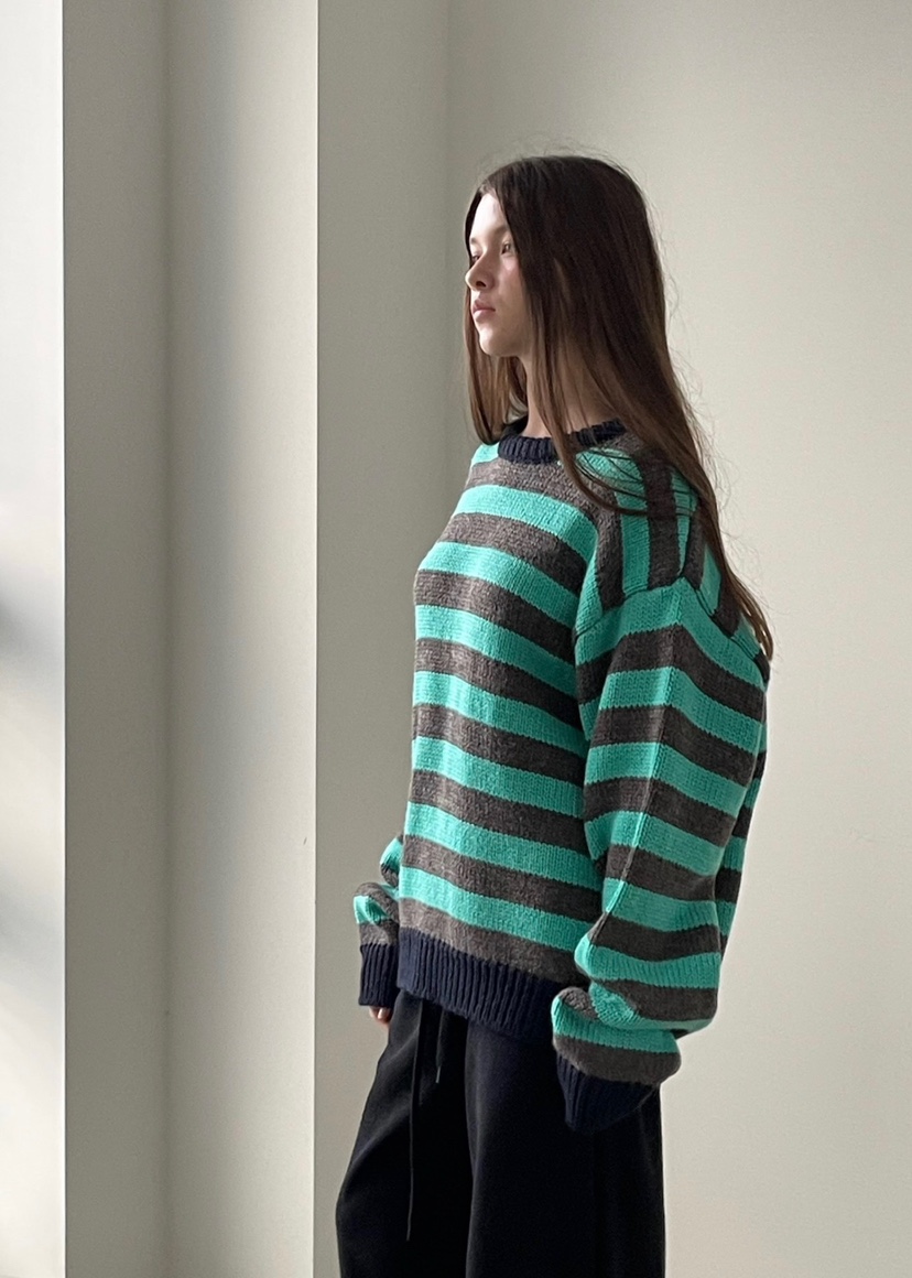 ANOTHER AVENUE東大門㊣代購女士新品人氣針織衫單排扣羊毛ANOTHER AVENUE針織衫