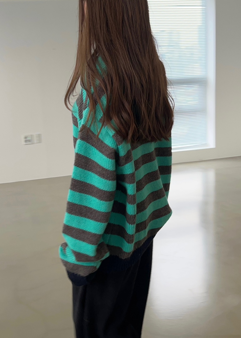 ANOTHER AVENUE東大門㊣代購女士新品人氣針織衫單排扣羊毛ANOTHER AVENUE針織衫