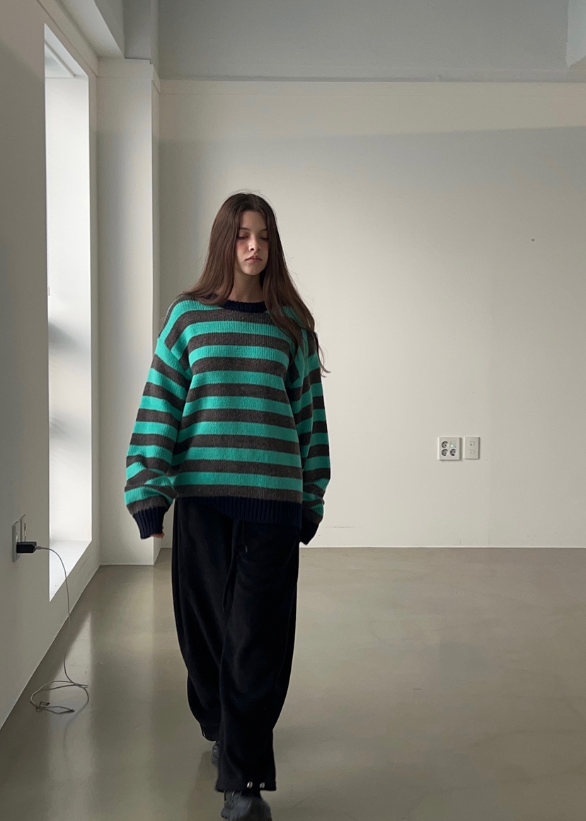 ANOTHER AVENUE東大門㊣代購女士新品人氣針織衫單排扣羊毛ANOTHER AVENUE針織衫