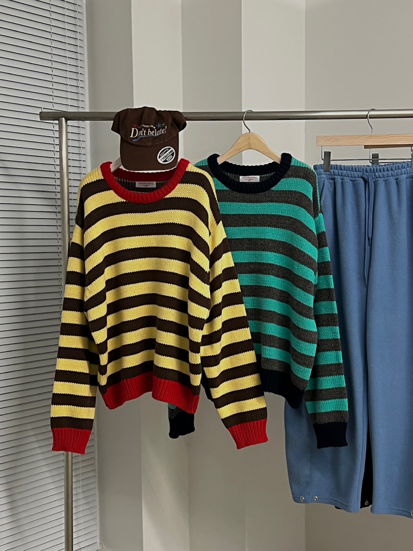 ANOTHER AVENUE東大門㊣代購女士新品人氣針織衫單排扣羊毛ANOTHER AVENUE針織衫