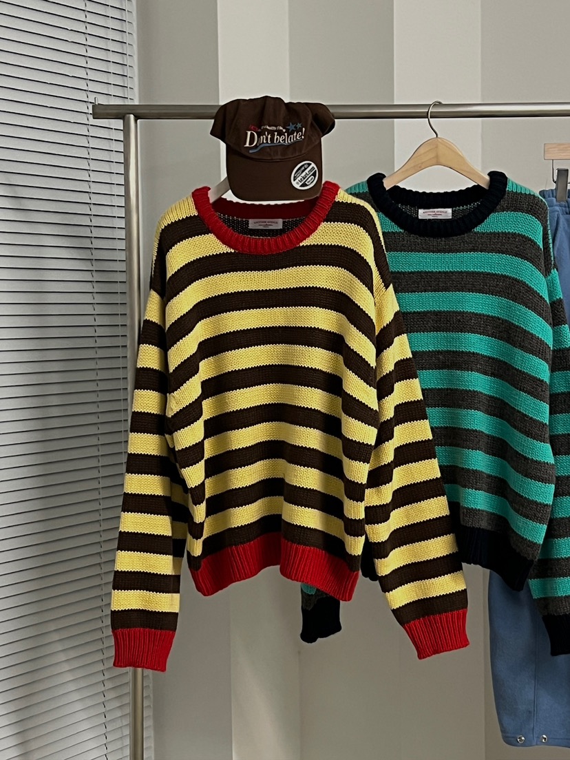 ANOTHER AVENUE東大門㊣代購女士新品人氣針織衫單排扣羊毛ANOTHER AVENUE針織衫