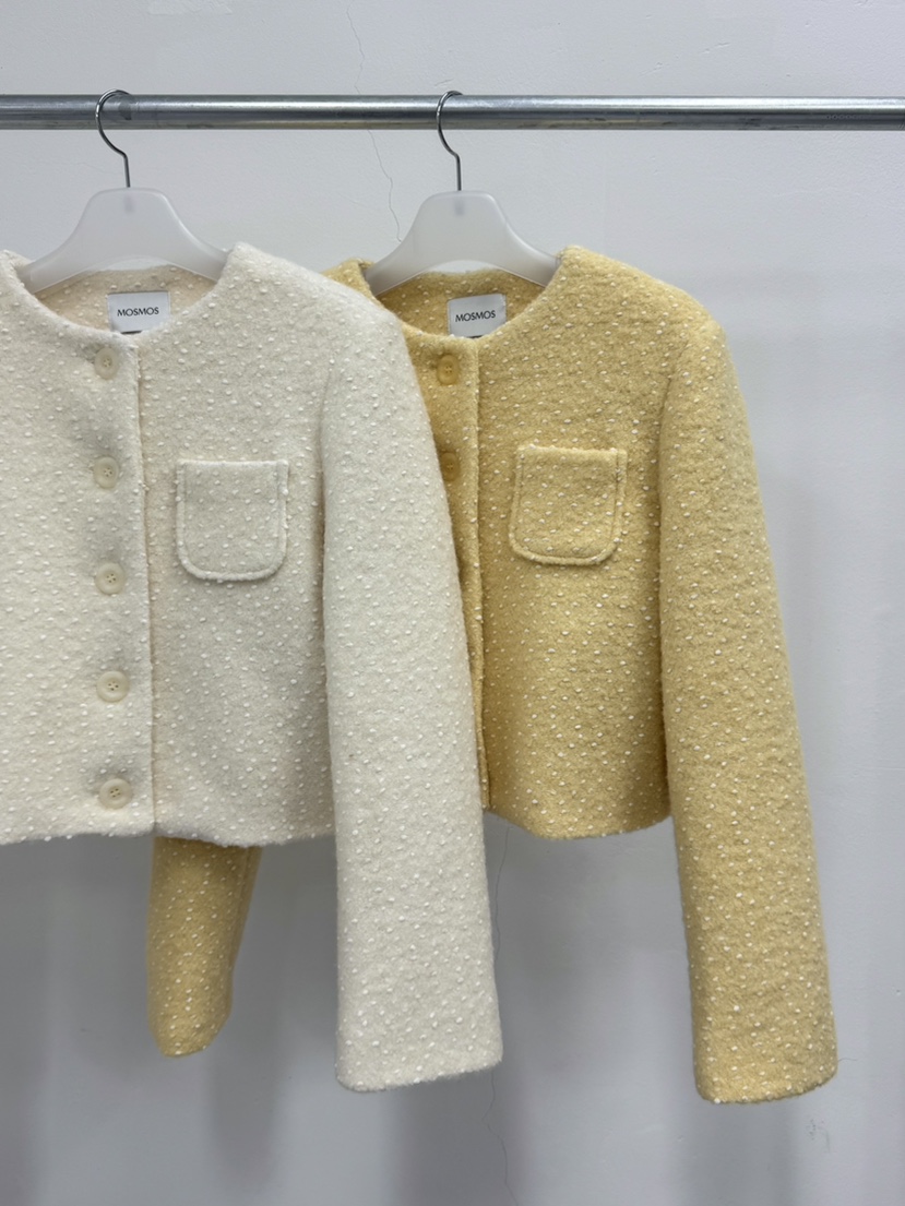 MOSMOS韓國直郵㊣女士新品推薦25秋冬時尚真品人氣短款大衣MOSMOS短款大衣