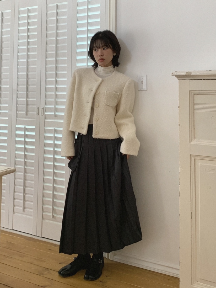 MOSMOS韓國直郵㊣女士新品推薦25秋冬時尚真品人氣短款大衣MOSMOS短款大衣