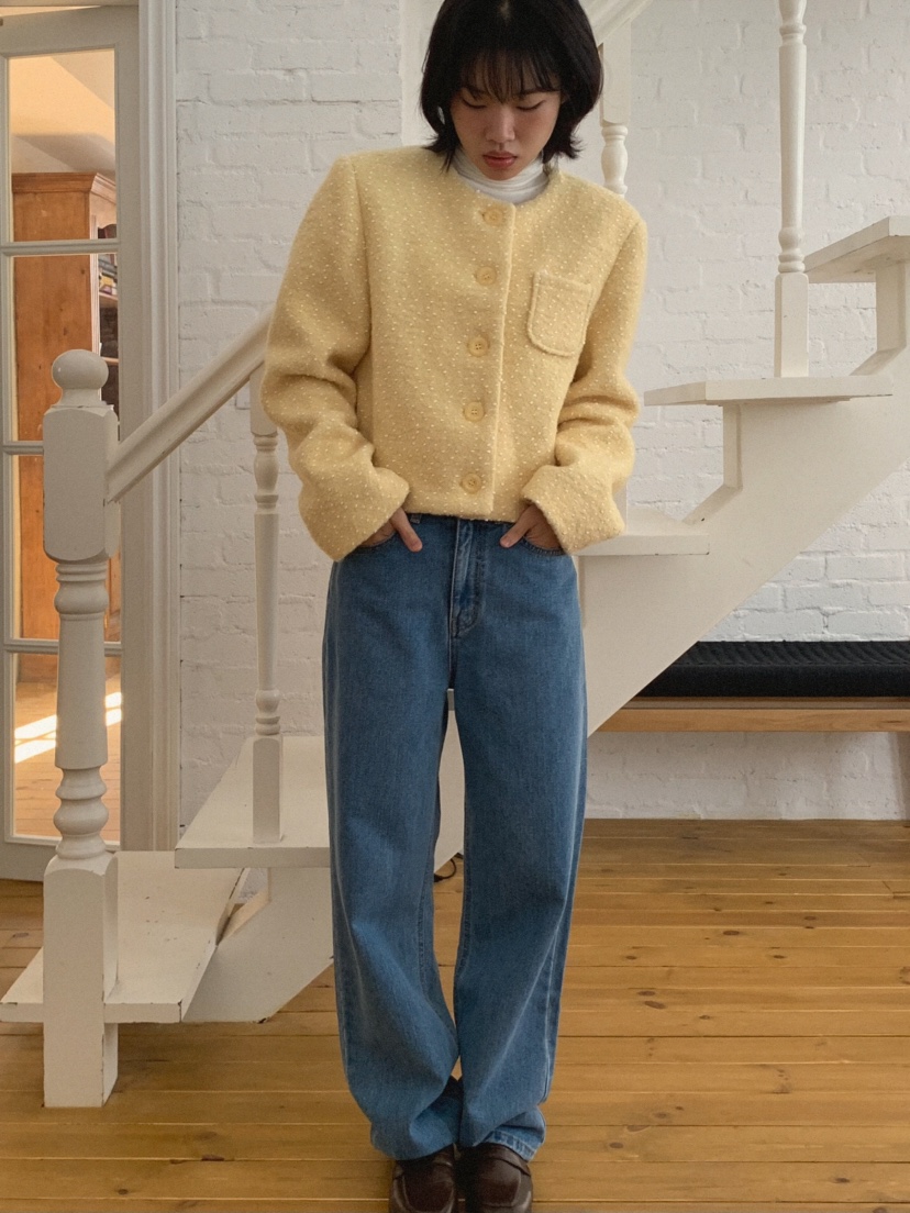 MOSMOS韓國直郵㊣女士新品推薦25秋冬時尚真品人氣短款大衣MOSMOS短款大衣