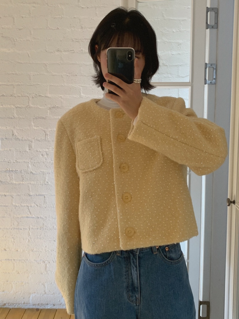 MOSMOS韓國直郵㊣女士新品推薦25秋冬時尚真品人氣短款大衣MOSMOS短款大衣