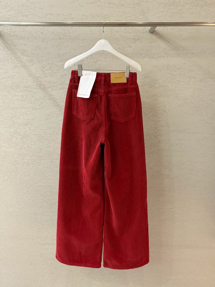 PLAYBUTTON-P韓國代購㊣女裝新款休閑人氣推薦職業時尚休閑褲PLAYBUTTON休閑褲