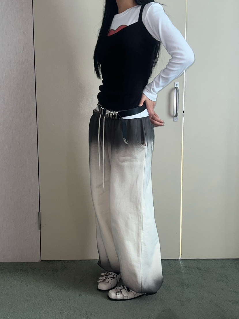 SUNDER MARKET韓國直郵㊣女士新品人氣職業熱賣真品休閑褲SUNDER MARKET休閑褲