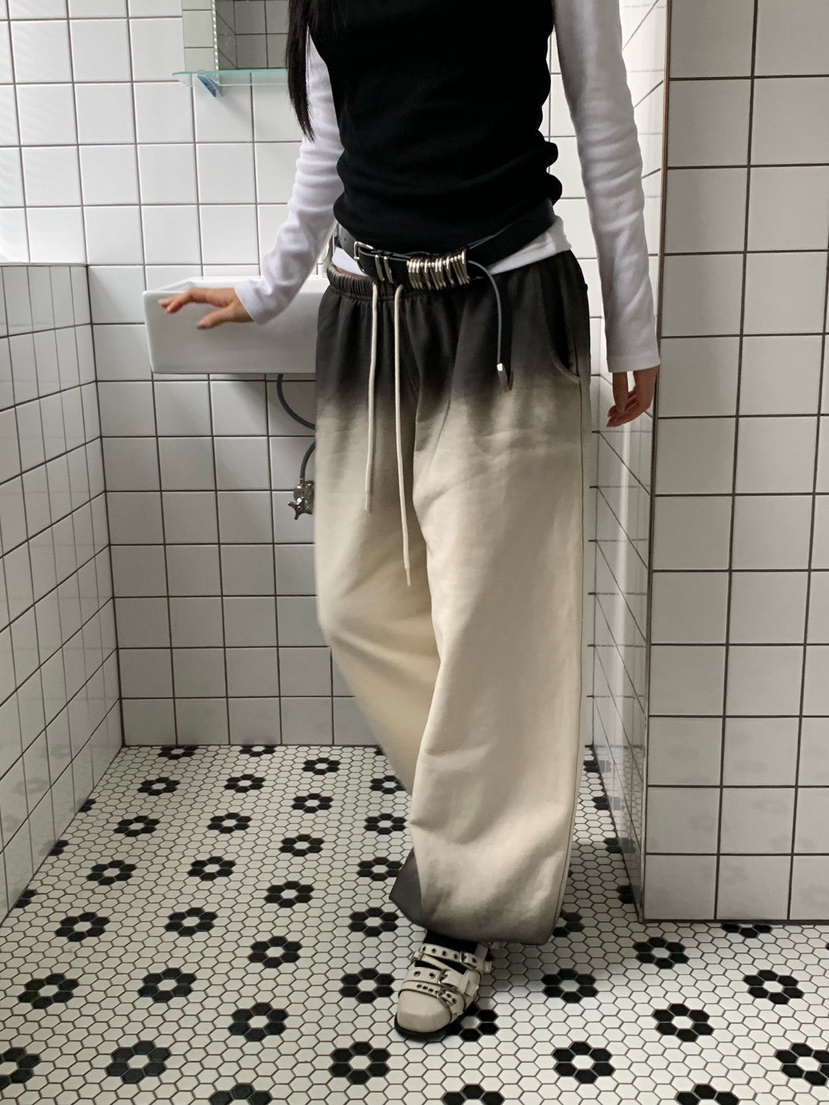 SUNDER MARKET韓國直郵㊣女士新品人氣職業熱賣真品休閑褲SUNDER MARKET休閑褲