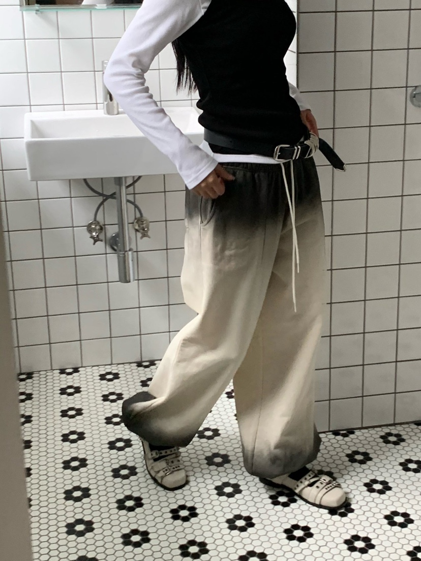 SUNDER MARKET韓國直郵㊣女士新品人氣職業熱賣真品休閑褲SUNDER MARKET休閑褲