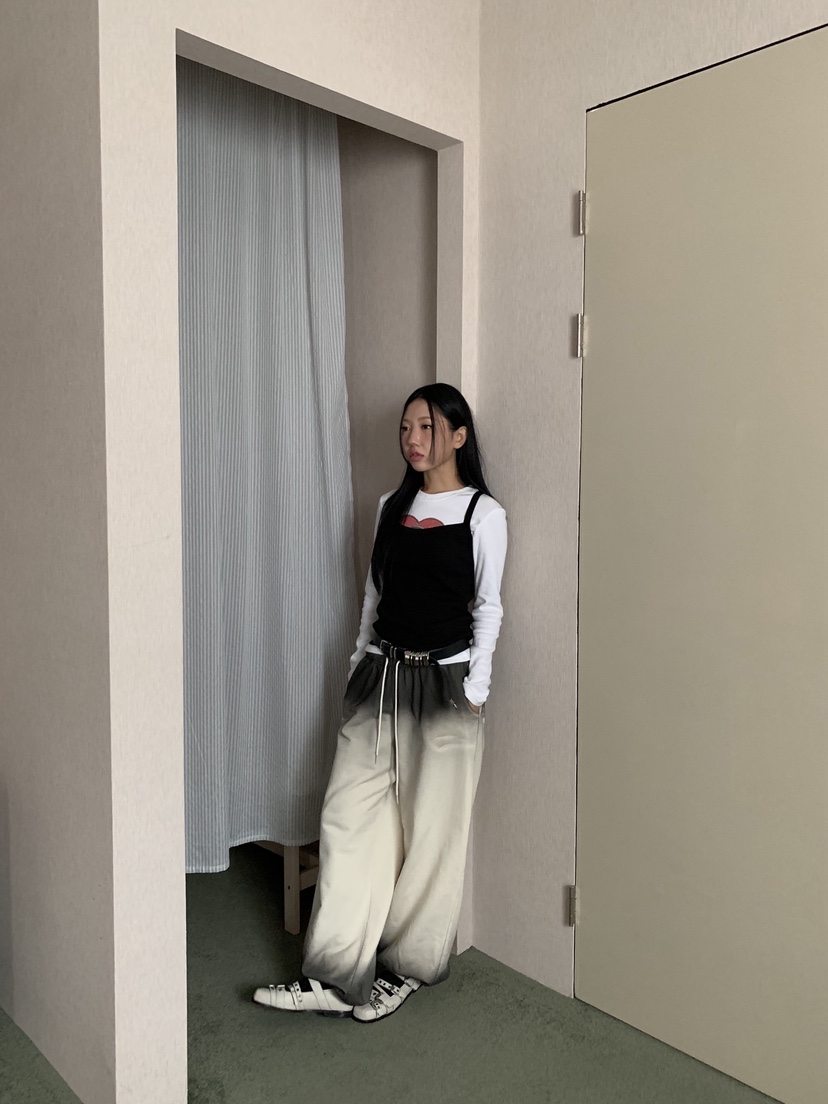 SUNDER MARKET韓國直郵㊣女士新品人氣職業熱賣真品休閑褲SUNDER MARKET休閑褲