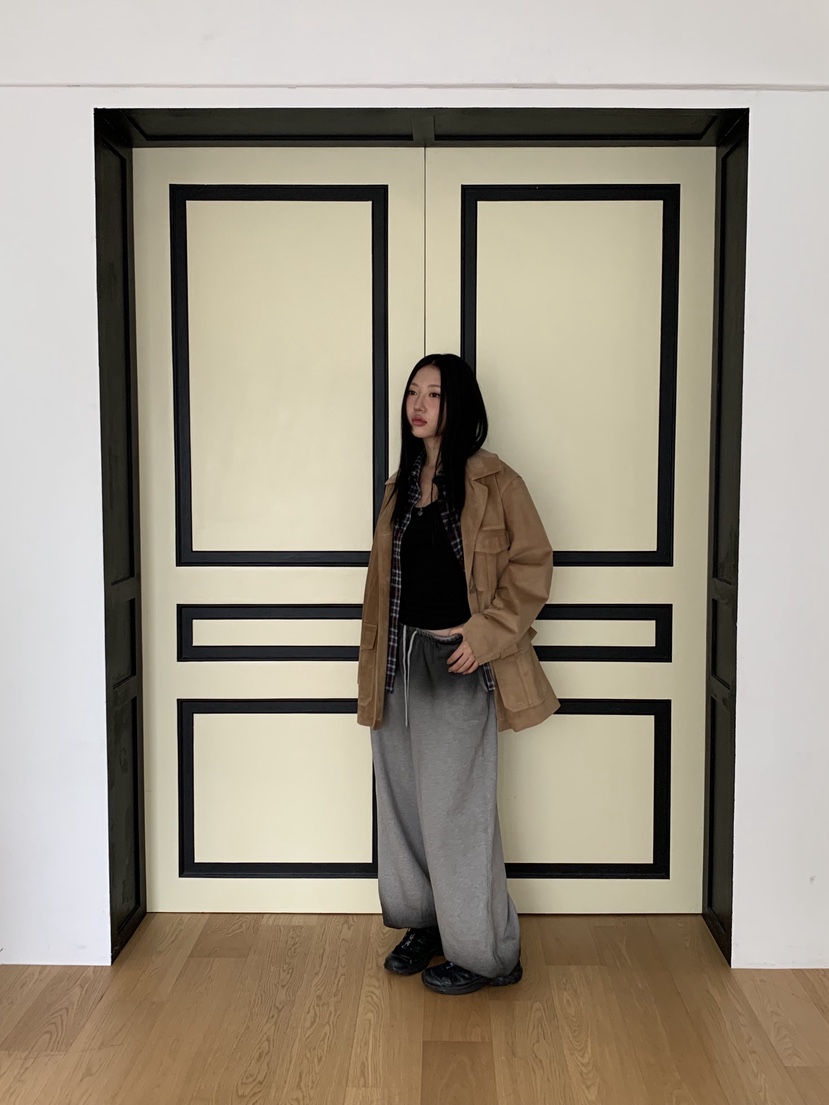 SUNDER MARKET韓國直郵㊣女士新品人氣職業熱賣真品休閑褲SUNDER MARKET休閑褲