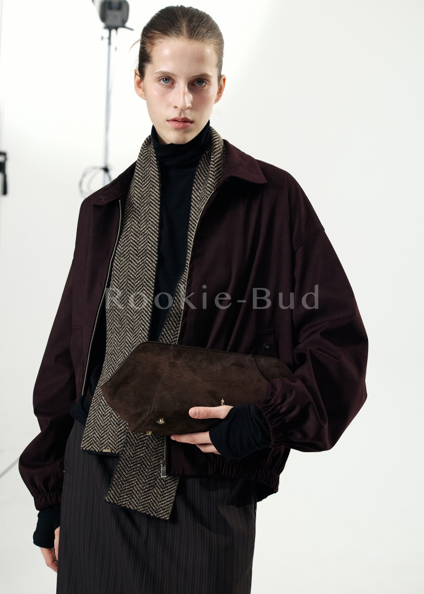 ROOKIE BUD東大門㊣實拍女士新品熱賣真品人氣圍巾披肩人字紋ROOKIE BUD-L圍巾/披肩