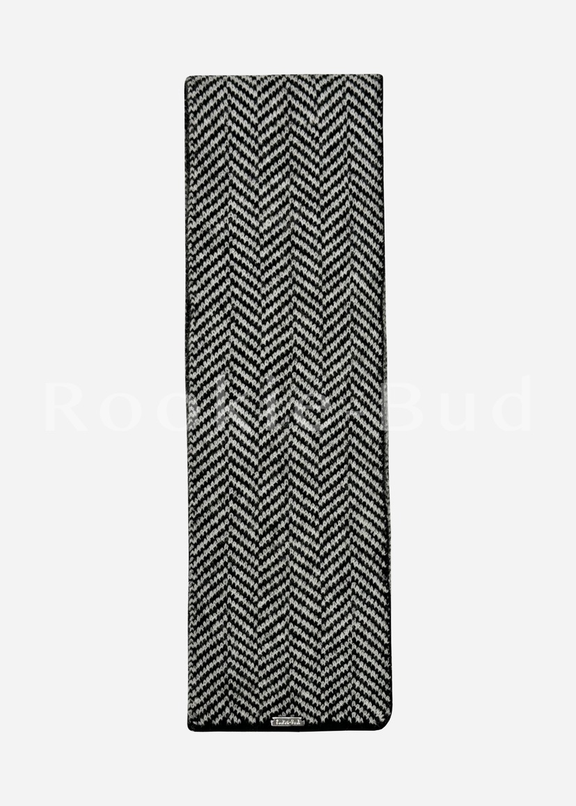 ROOKIE BUD東大門㊣實拍女士新品熱賣真品人氣圍巾披肩人字紋ROOKIE BUD-L圍巾/披肩圖色4