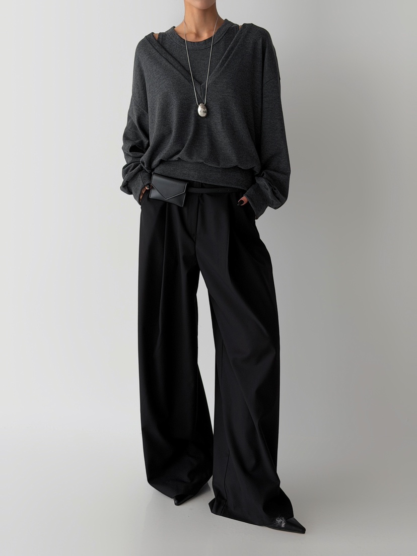 ANGLOG BEIGE韓國直郵㊣女裝新品人氣時尚熱賣25秋冬休閑套裝ANGLOG BEIGE套裝