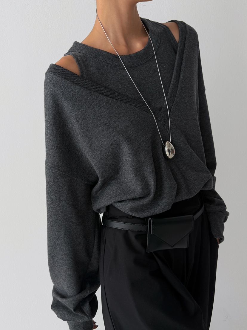 ANGLOG BEIGE韓國直郵㊣女裝新品人氣時尚熱賣25秋冬休閑套裝ANGLOG BEIGE套裝圖色1