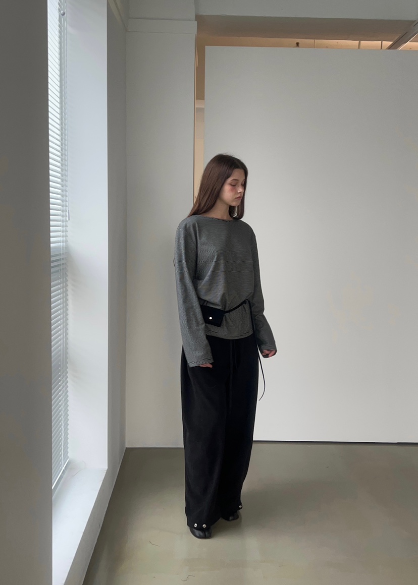 ANOTHER AVENUE韓國代購㊣女士新款時尚休閑熱賣25秋冬休閑褲ANOTHER AVENUE休閑褲