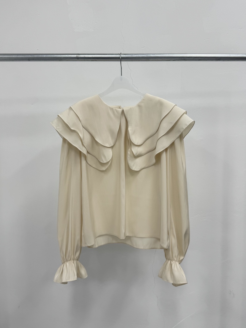 MOSMOS東大門㊣直郵女士新款推薦人氣25秋冬真品襯衫蕾絲衫MOSMOS襯衫/蕾絲衫圖色1