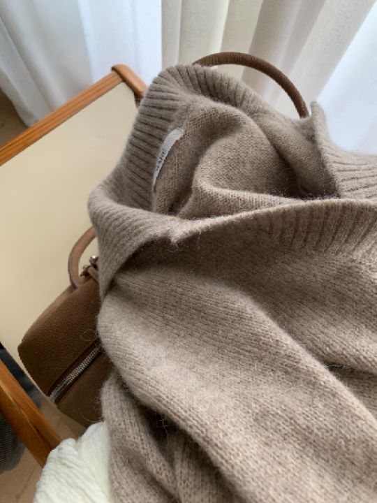 MARE東大門㊣直郵女士新款休閑推薦時尚職業真品25秋冬針織衫MARE針織衫