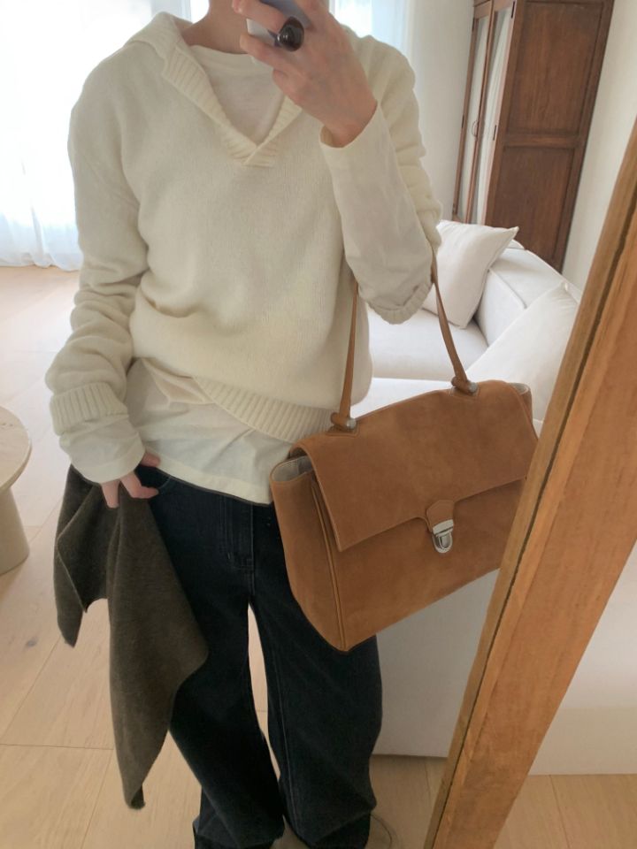 MARE東大門㊣直郵女士新款休閑推薦時尚職業真品25秋冬針織衫MARE針織衫