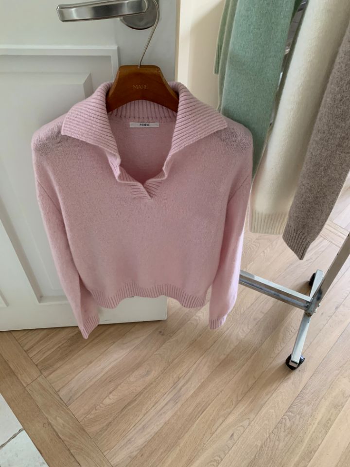 MARE東大門㊣直郵女士新款休閑推薦時尚職業真品25秋冬針織衫MARE針織衫圖色1
