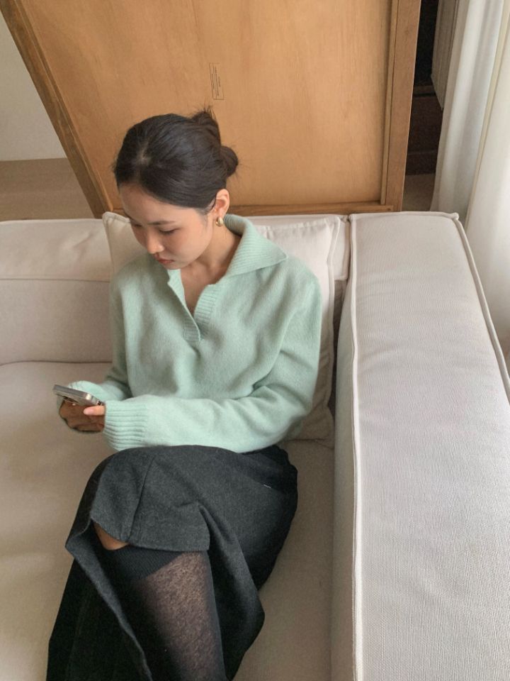 MARE東大門㊣直郵女士新款休閑推薦時尚職業真品25秋冬針織衫MARE針織衫圖色4