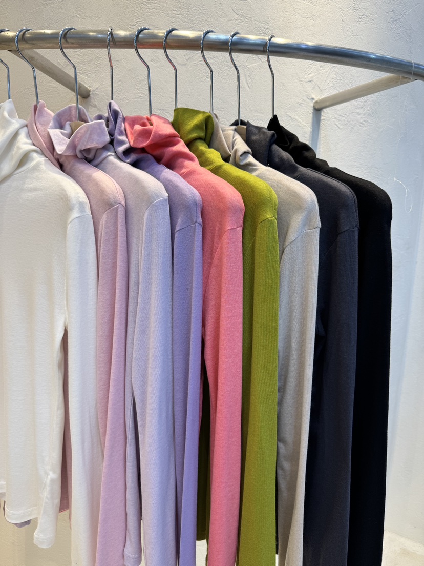 RIAH韓國代購㊣女士新款熱賣時尚休閑真品推薦長袖T恤天絲羊毛RIAH長袖T恤