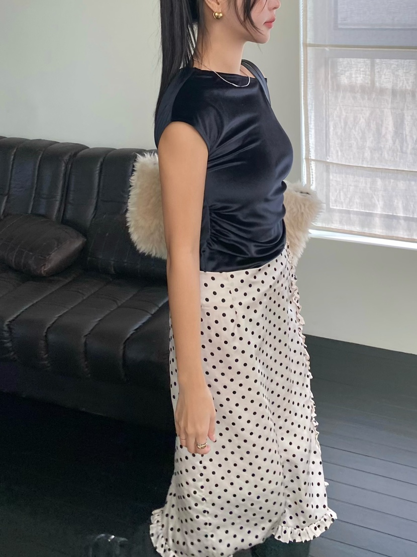 OUPPT東大門㊣實拍女士新品推薦職業熱賣休閑25秋冬T恤天鵝絨OUPPTT恤