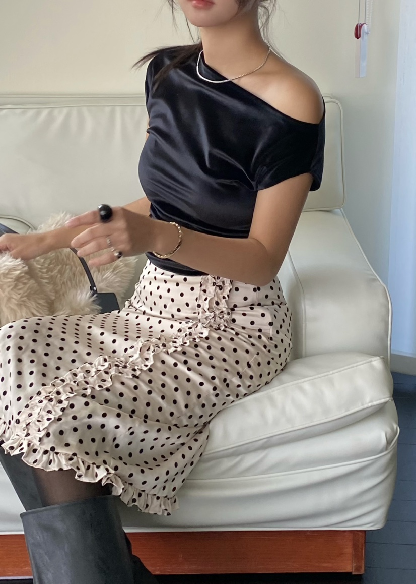 OUPPT東大門㊣實拍女士新品推薦職業熱賣休閑25秋冬T恤天鵝絨OUPPTT恤