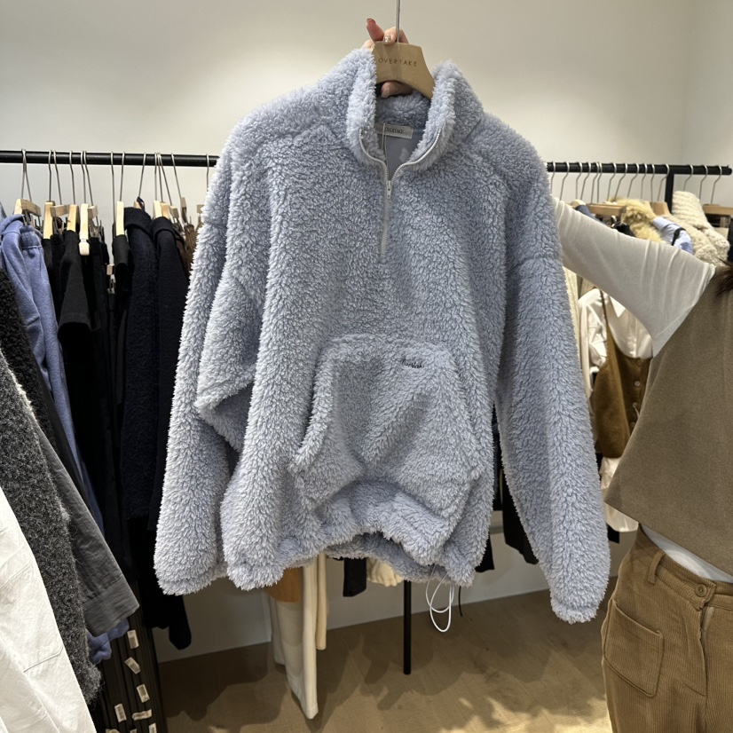 OVERTAKE韓國代購㊣女裝新品時尚真品熱賣職業25秋冬人氣夾克OVERTAKE夾克圖色2