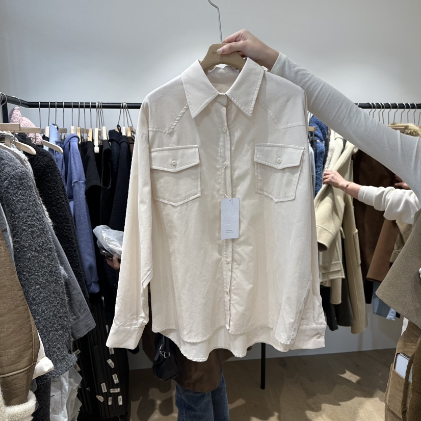 OVERTAKE東大門㊣代購女士新款時尚休閑真品熱賣襯衫蕾絲衫OVERTAKE襯衫/蕾絲衫圖色1