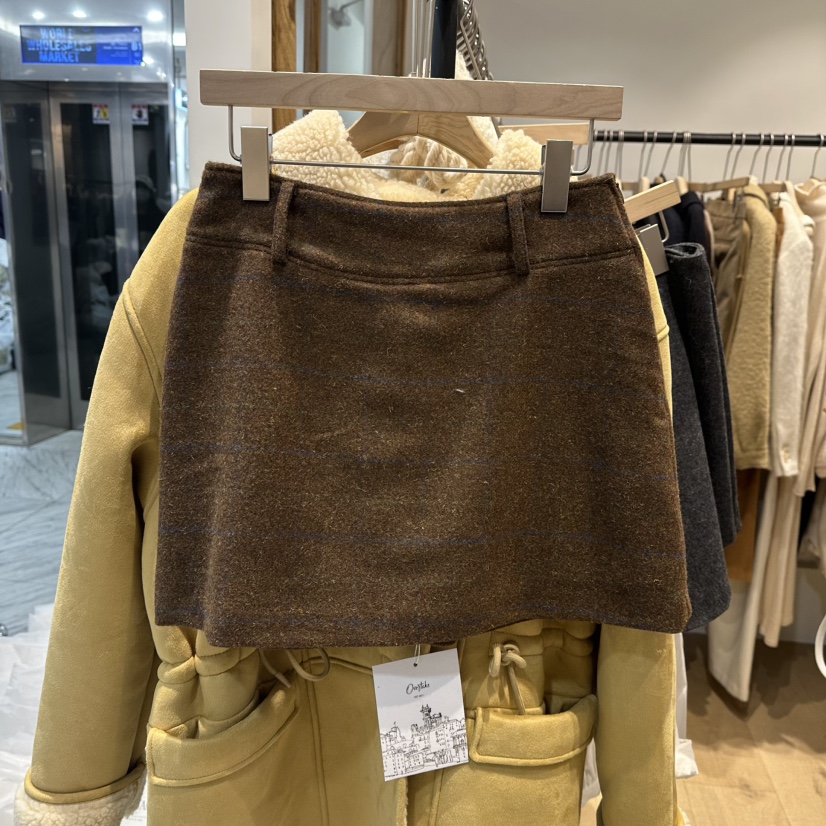 OVERTAKE東大門㊣代購女裝新品熱賣職業人氣休閑真品推薦裙褲OVERTAKE裙褲圖色1