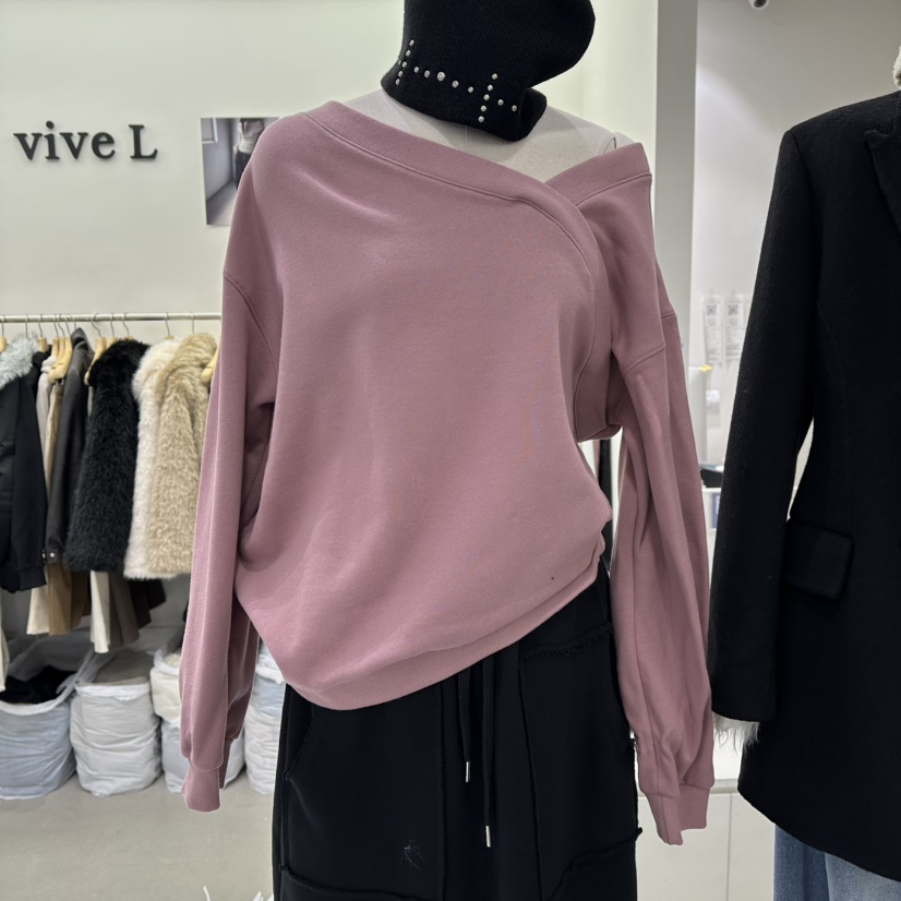 VIVEL東大門㊣直郵女裝新品人氣真品休閑時尚熱賣推薦衛衣加絨VIVEL衛衣圖色1