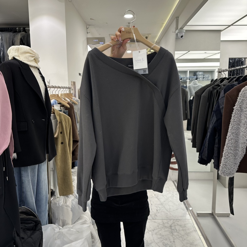 VIVEL東大門㊣直郵女裝新品人氣真品休閑時尚熱賣推薦衛衣加絨VIVEL衛衣圖色2