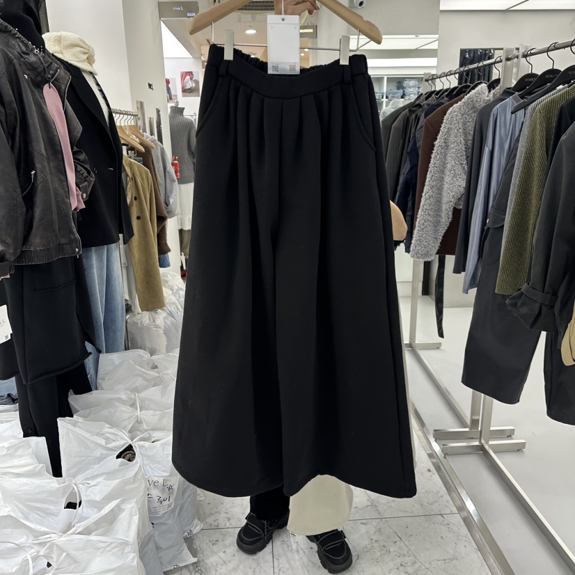 VIVEL韓國代購㊣女士新款時尚真品人氣推薦25秋冬休閑褲加絨VIVEL休閑褲圖色3