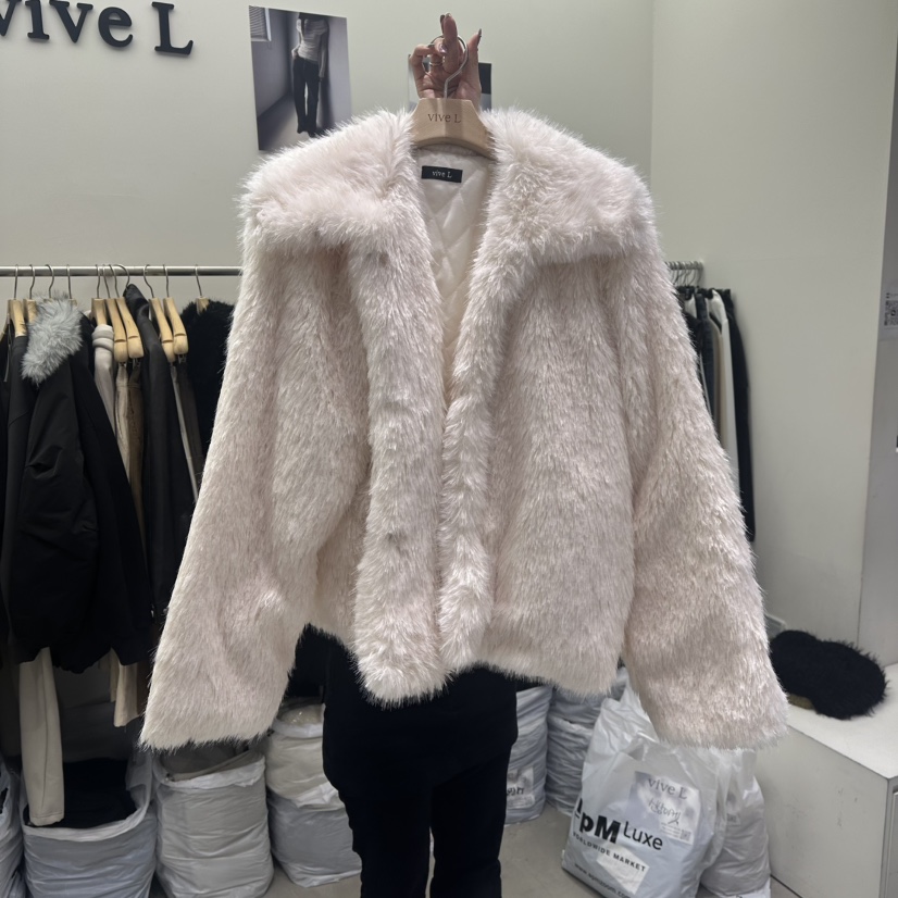 VIVEL東大門㊣代購女士新款熱賣休閑職業真品人氣25秋冬短款大衣VIVEL短款大衣圖色2