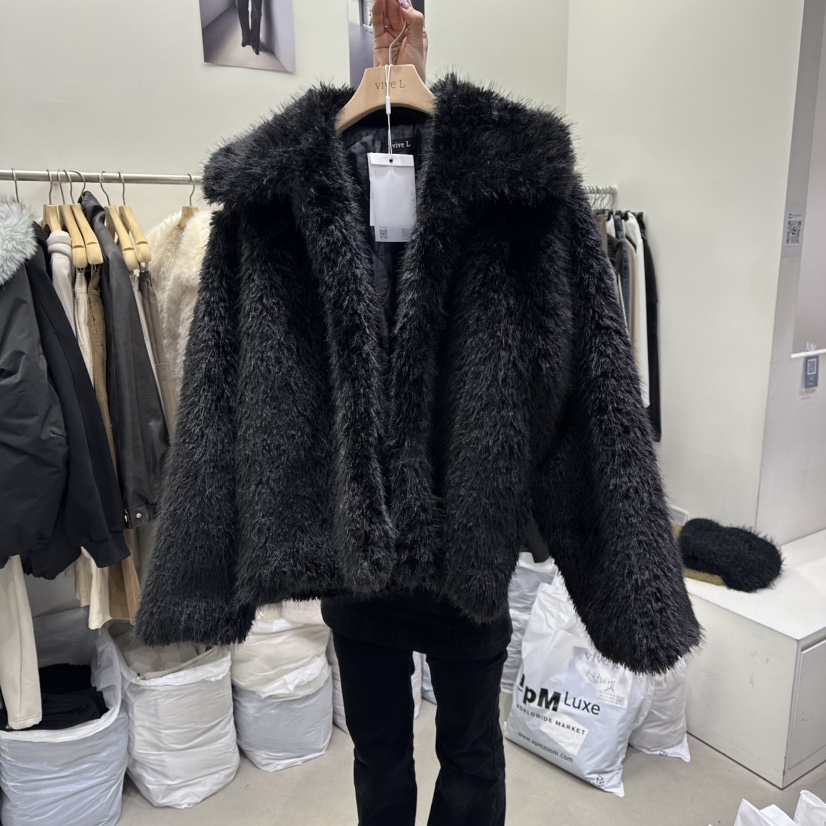 VIVEL東大門㊣代購女士新款熱賣休閑職業真品人氣25秋冬短款大衣VIVEL短款大衣圖色4