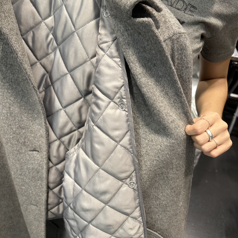 EL BOSQUE韓國直郵㊣女裝新品推薦休閑熱賣人氣中長款大衣EL BOSQUE中長款大衣