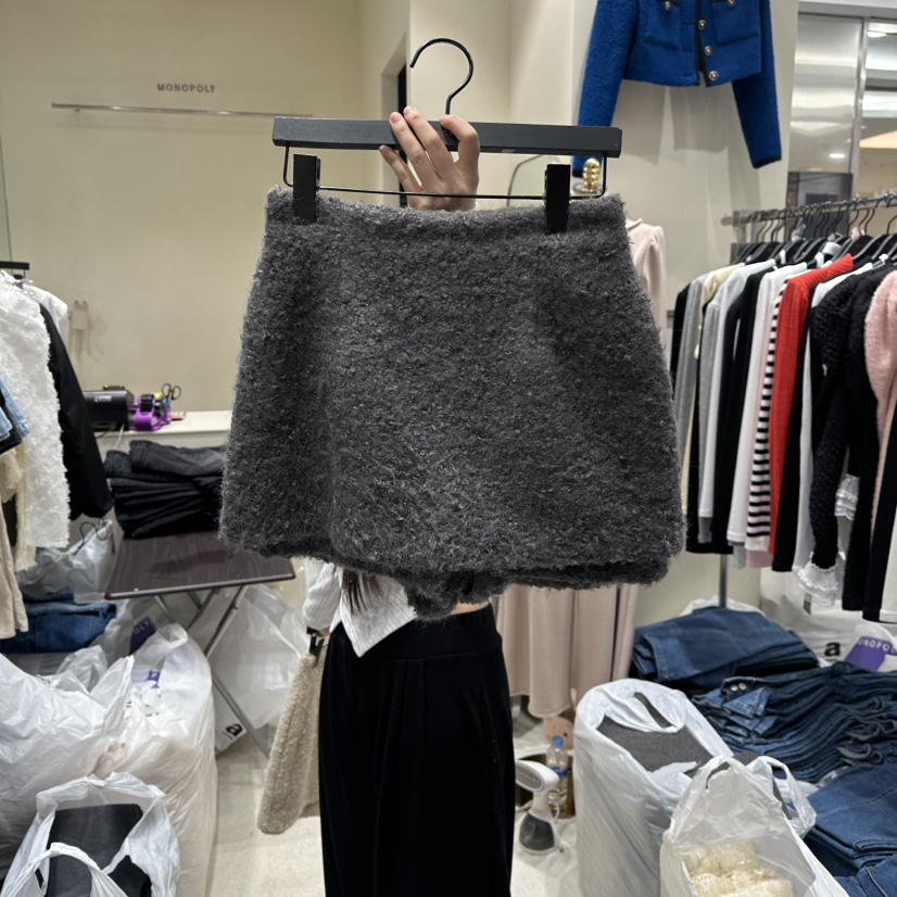 MONOPOLY韓國直郵㊣女士新款人氣職業時尚熱賣真品25秋冬裙褲MONO_POLY裙褲圖色2